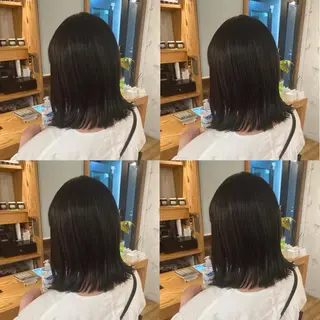 ミディアム カラー Miku❇️ フェイスレイヤーのヘアスタイル