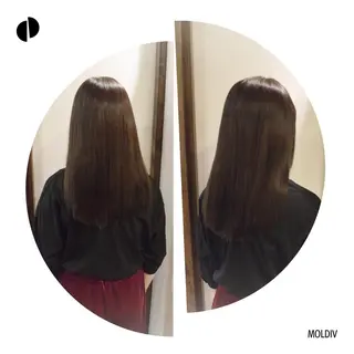 セミロング カラー ✨縮毛矯正✨髪質改善 ナカシマ ユミのヘアスタイル