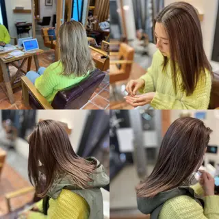 セミロング 木村丈晴✂️ご来店 お待ちしてます😊のヘアスタイル