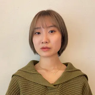 ショート カラー 川瀬 京祐のヘアスタイル