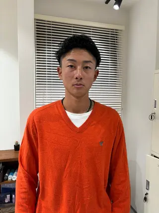 メンズ ボブ/レイヤー /河内温太のヘアスタイル