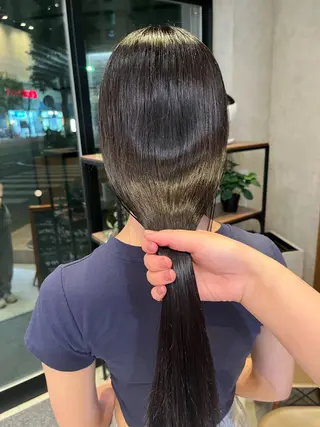 ロング カラー yuuri🎀/大宮 /韓国ヘア/レイヤーのヘアスタイル