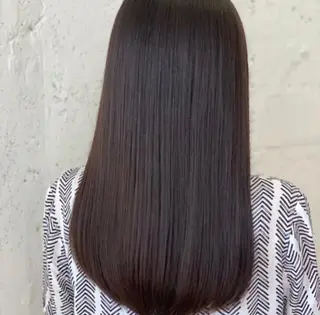 ロング 🦋ミルクティーベー ジュ🦋mayukiのヘアスタイル