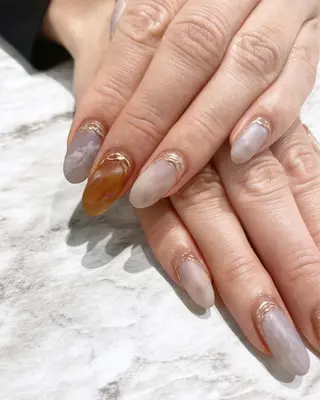 ネイル nail salon  AlgeTy所属・✴︎:.｡. MAKI.｡.:✴︎のネイルデザイン