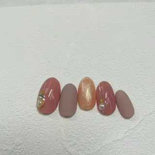 ネイル ⭐︎休業中の練習⭐︎ JNA認定講師髙橋のネイルデザイン