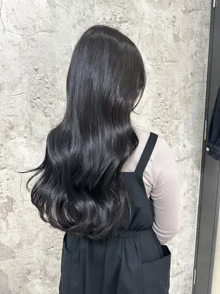 ロング パーマ yeope所属・ハイトーンカラー ブリーチ専門・天神のヘアスタイル