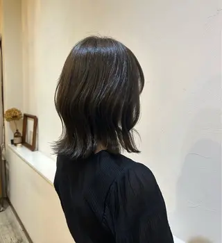 ミディアム 【SET-UP】高橋 海輝のヘアスタイル