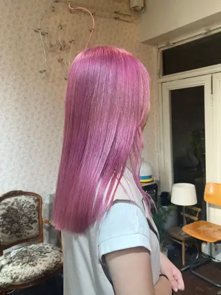 セミロング chikashitsu所属・Junmi/ﾁｶｼﾂ /堀江のヘアスタイル