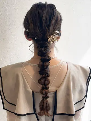 ロング ヘアアレンジ GOTODAY SHAiRE SALON所属・札幌 ヘアアレンジ 🍎 タナカセリナのヘアスタイル