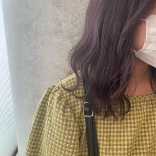 カラー 🍪ヨシイハルネ🍪 ラベンダーカラーのヘアスタイル