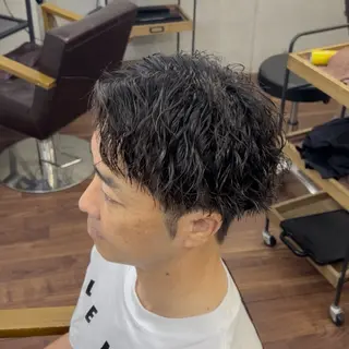 ショート Rikito /メンズパーマのヘアスタイル