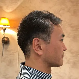 ショート メンズ 池袋/韓国メンズヘア ❤️💙軸丸みうのヘアスタイル