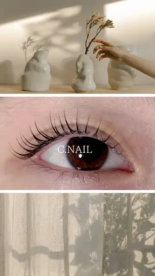 マツエク・マツパ C.Nail&EYE chiharuのマツエク・マツパデザイン