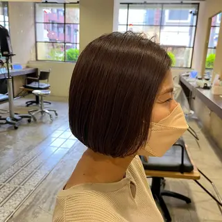 ショート 田中 鈴乃のヘアスタイル