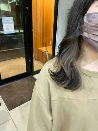 カラー ブリーチカラー よねだまことのヘアスタイル