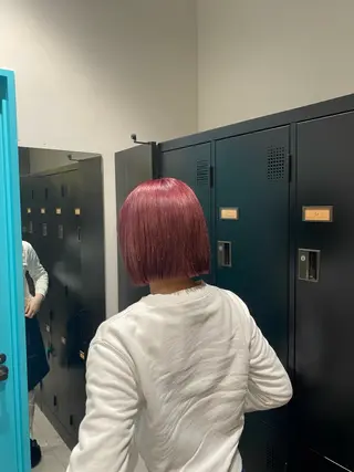 カラー 韓国ヘア AINA🐱のヘアスタイル