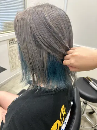 ミディアム カラー GO TODAY SHAiRE SALON所属・🌼透け感カラー 🌼Rinaのヘアスタイル