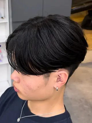 ヘアアレンジ メンズ 梅田/メンズパーマ /短髪/田中崇奨のヘアスタイル