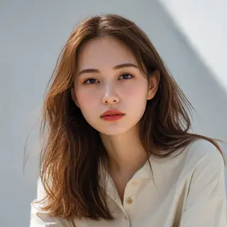 ロング 飯田 知将のヘアスタイル