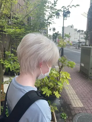 ショート ショート/ボブ アンドウ☺︎のヘアスタイル