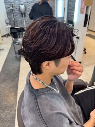 パーマ メンズ 平井 沙希のヘアスタイル