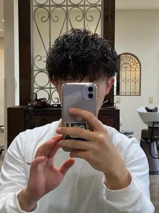 パーマ メンズ 一宮/ 矢島大樹のヘアスタイル