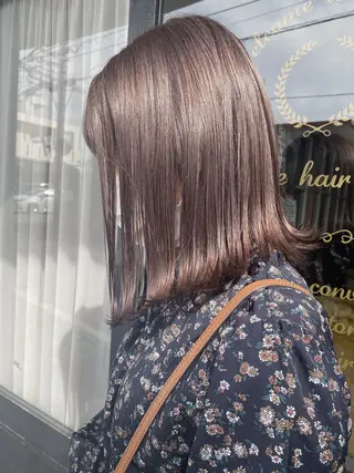 ミディアム カラー 艶カラー🫧 MOMOYOのヘアスタイル