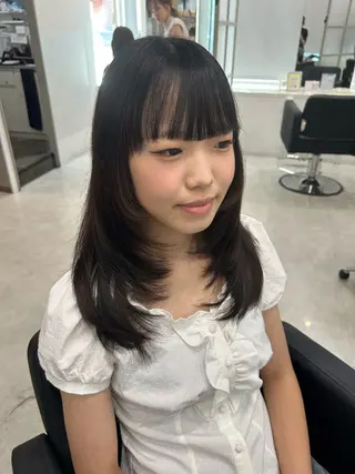 ミディアム MAHO/透明感カラ ー/髪質改善🍒のヘアスタイル