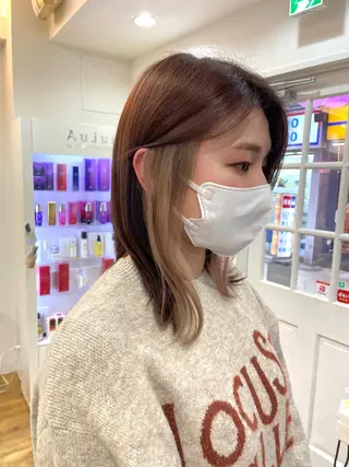 ミディアム 💖メンズモデル 募集 晴香💖のヘアスタイル