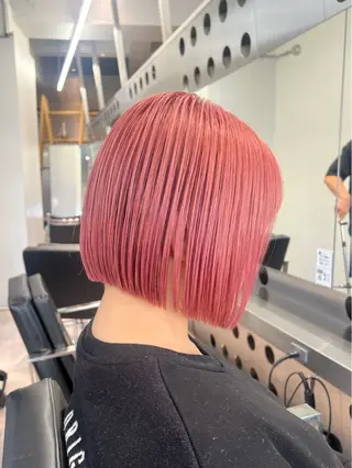 ミディアム 堀江 /木下椋麻のヘアスタイル