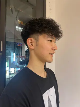 パーマ メンズ 野本光一朗/メンズ/ メンズパーマのヘアスタイル