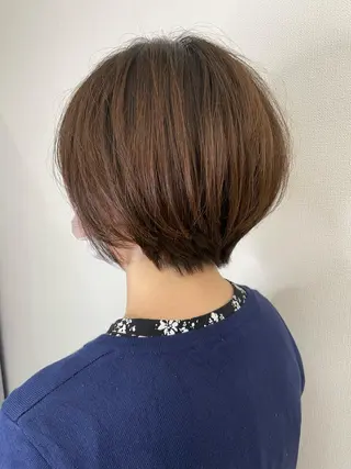 ショート 川畑 大地/波巻きパーマのヘアスタイル