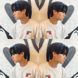 ショート メンズ ⚡️メンズパーマ特化 mens支持◎/忠地のヘアスタイル