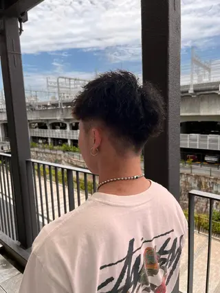 ショート パーマ メンズ LITA hair【リタヘアー】所属・メンズスタイル特化◎ 永戸圭汰のヘアスタイル