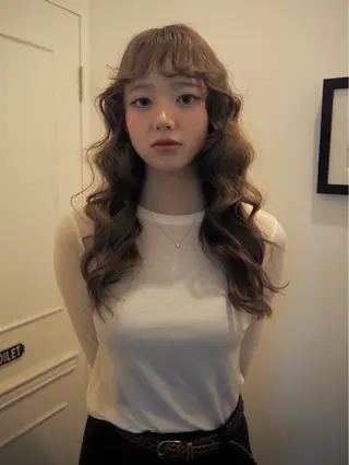 ロング COME G HEAD 上之裏所属・高木 青空のヘアスタイル