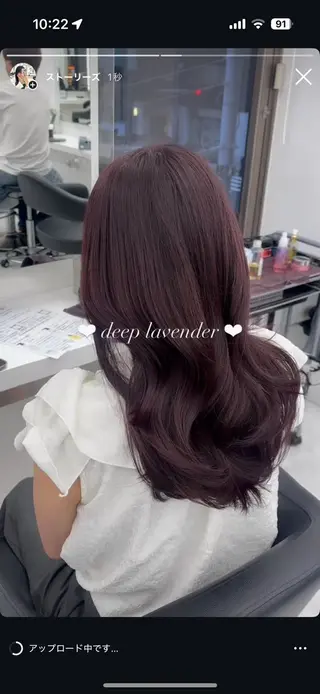 カラー かわいい艶髪🤍 れいな🤍のヘアスタイル