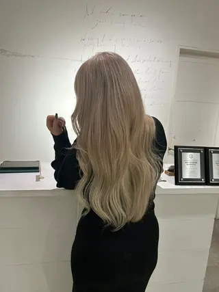 カラー juve.所属・マエダ ヒナのヘアスタイル
