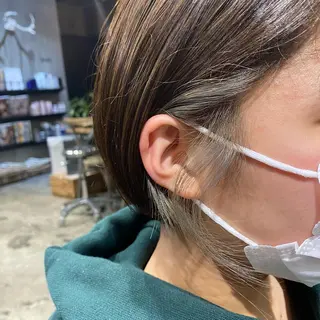 ショート カラー Agu hair lore沼館店所属・八戸パーマ/メンズパ ーマ/シンゴ。のヘアスタイル