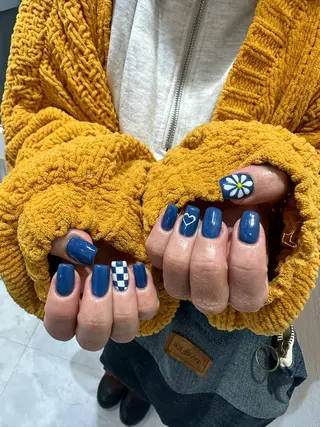 ネイル 個性派ネイル 🌼 ハルカ ♡のマツエク・マツパデザイン