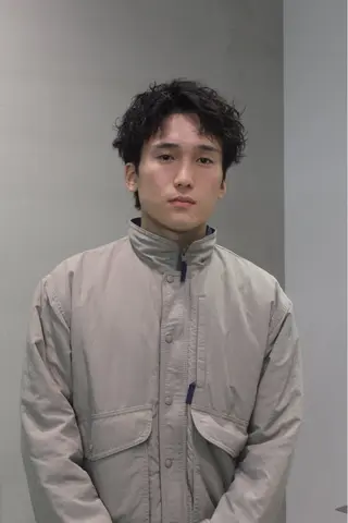 ショート パーマ メンズ fifth天神メンズ パーマのプロ山口皓大のヘアスタイル