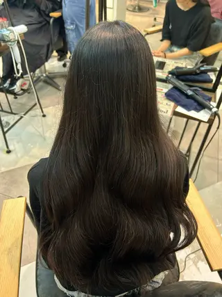 ロング カラー ツヤ髪カラー/ハイト ーン🌺kae🌺のヘアスタイル