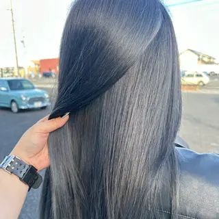 カラー 町田 里奈のヘアスタイル