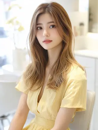ロング 千明 大輝のヘアスタイル