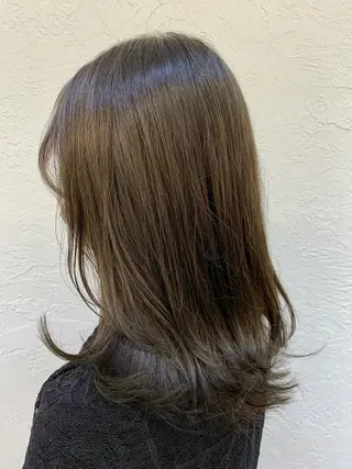 ミディアム カラー レイヤー/透明感 🍃鈴木裕介のヘアスタイル