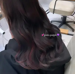 ロング カラー 🇰🇷POCKET 宇根 幸恵🎀のヘアスタイル