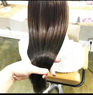 セミロング カラー 🌸髪質改善特化🌸 店長　ゆうやのヘアスタイル