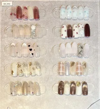 ネイル 亀山 ゆらのネイルデザイン