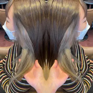 ミディアム カラー 👑派手髪/カット 👑ANRYのヘアスタイル