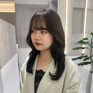 ロング Rino🎀/盛れる 顔周りカット🪽✩のヘアスタイル
