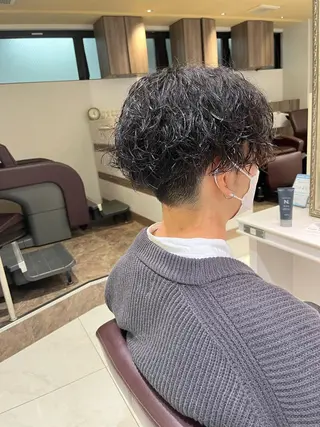 パーマ メンズ 🍊オオノ リホ🍑のヘアスタイル